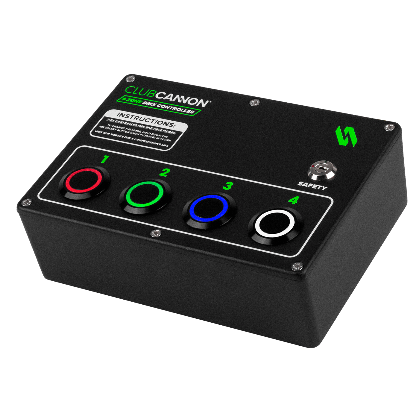 4 Zone DMX Cryo CO2 Jet Controller